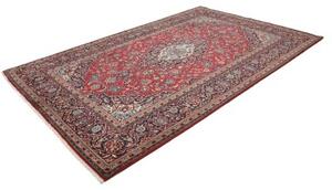 Tappeto Ardakan Medaglione Floreale Rosso Blu Scuro 200x312 Cm
