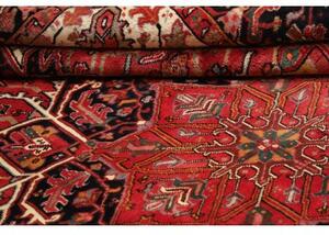 Tappeto Gorawan Stilizzato Rosso Blu Scuro 238x340 Cm