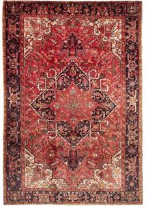 Tappeto Gorawan Stilizzato Rosso Blu Scuro 238x340 Cm