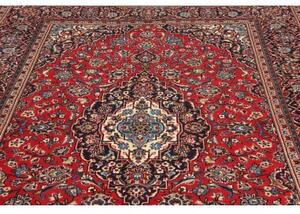 Tappeto Ardakan Medaglione Floreale Rosso Blu Scuro 200x312 Cm