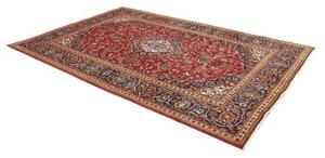 Tappeto Ardakan Medaglione Floreale Rosso Blu Scuro 200x303 Cm