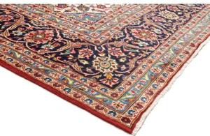 Tappeto Ardakan Medaglione Floreale Rosso Blu Scuro 245x380 Cm