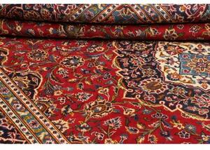 Tappeto Ardakan Medaglione Floreale Rosso Blu Scuro 245x370 Cm