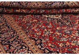 Tappeto Ardakan Medaglione Floreale Rosso Blu Scuro 200x295 Cm
