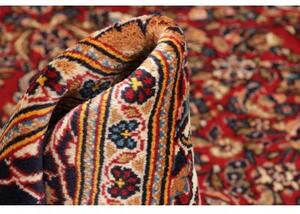 Tappeto Ardakan Medaglione Floreale Rosso Blu Scuro 200x295 Cm