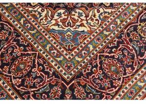 Tappeto Ardakan Medaglione Floreale Rosso Blu Scuro 245x370 Cm