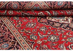 Tappeto Ardakan Medaglione Floreale Rosso Blu Scuro 296x398 Cm