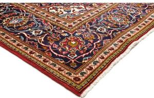 Tappeto Ardakan Medaglione Floreale Rosso Blu Scuro 200x303 Cm