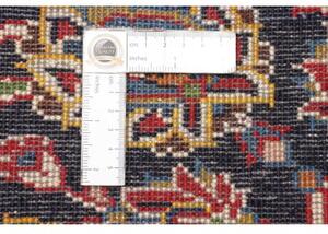 Tappeto Ardakan Medaglione Floreale Rosso Blu Scuro 245x370 Cm