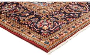 Tappeto Ardakan Medaglione Floreale Rosso Blu Scuro 200x295 Cm