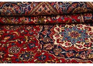 Tappeto Ardakan Medaglione Floreale Rosso Blu Scuro 200x303 Cm