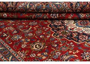 Tappeto Ardakan Medaglione Floreale Rosso Blu Scuro 268x396 Cm