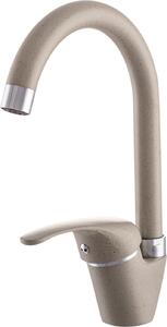 Granitan | RIO - Rubinetto da cucina - Orientabile a 360° - Beige - Carica in Vetroceramica
