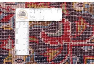 Tappeto Ardakan Medaglione Floreale Rosso Blu Scuro 205x304 Cm
