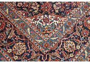 Tappeto Ardakan Medaglione Floreale Rosso Blu Scuro 268x396 Cm