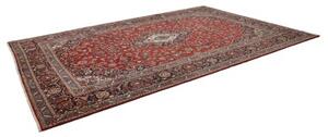 Tappeto Ardakan Medaglione Floreale Rosso Blu Scuro 268x396 Cm