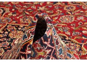 Tappeto Ardakan Medaglione Floreale Rosso Blu Scuro 260x358 Cm