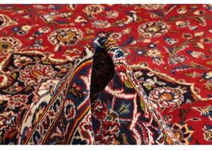 Tappeto Ardakan Medaglione Floreale Rosso Blu Scuro 305x380 Cm