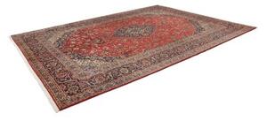 Tappeto Ardakan Medaglione Floreale Rosso Blu Scuro 297x395 Cm