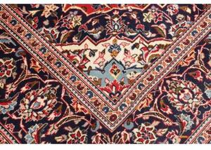 Tappeto Ardakan Medaglione Floreale Rosso Blu Scuro 208x295 Cm