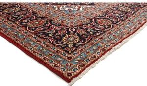 Tappeto Ardakan Medaglione Floreale Rosso Blu Scuro 293x402 Cm