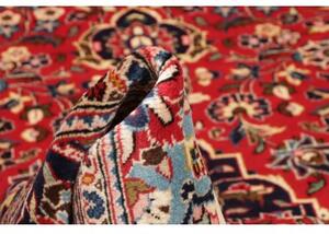 Tappeto Ardakan Medaglione Floreale Rosso Blu Scuro 208x295 Cm