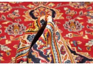 Tappeto Ardakan Medaglione Floreale Rosso Blu Scuro 197x300 Cm