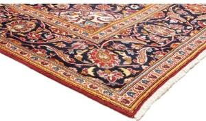 Tappeto Ardakan Medaglione Floreale Rosso Blu Scuro 197x300 Cm