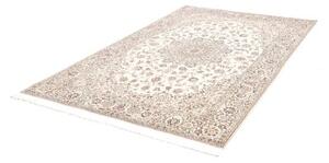 Tappeto Nain 6la Medaglione Floreale Avorio Blu Scuro 160x245 Cm