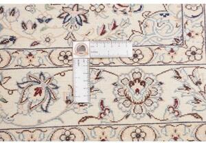 Tappeto Nain 6la Medaglione Floreale Blu Scuro Beige 104x158 Cm