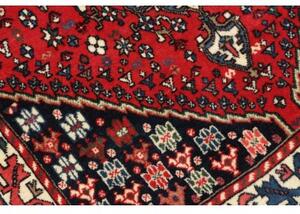 Tappeto Yalameh Stilizzato Rosso Avorio Corsia 83x308 Cm