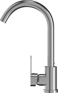 Granitan | PRESTIGE - Rubinetto da cucina - Orientabile a 360° - Cromo - Acciaio inossidabile - Carica in Vetroceramica