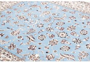 Tappeto Nain 6la Floreale Azzurro Avorio 160x244 Cm
