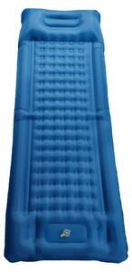 Materassino gonfiabile, pompa integrata, design ultraleggero, colore blu scuro