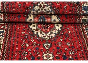 Tappeto Yalameh Stilizzato Rosso Avorio Corsia 83x308 Cm