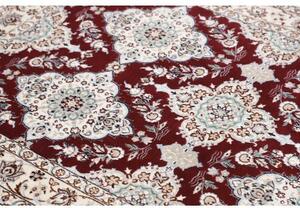 Tappeto Nain 6la Stilizzato Bordeaux Avorio 108x165 Cm