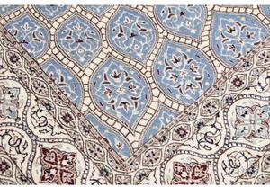 Tappeto Nain 6la Medaglione Azzurro Bianco 157x240 Cm