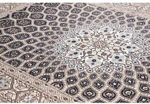 Tappeto Nain 6la Stilizzato Blu Scuro Avorio 212x312 Cm