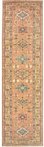 Tappeto Kazak Fine Geometrico Terracotta Beige Corsia 78x297 Cm