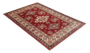 Tappeto Kazak Fine Stilizzato Rosso Avorio 101x156 Cm