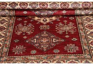 Tappeto Kazak Fine Stilizzato Rosso Avorio 101x156 Cm