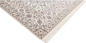 Tappeto Nain 6la Medaglione Floreale Avorio Blu 252x356 Cm