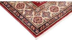 Tappeto Kazak Fine Stilizzato Rosso Avorio 101x156 Cm