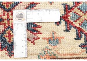 Tappeto Kazak Fine Stilizzato Blu Rosso Mattone 172x243 Cm