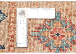 Tappeto Kazak Fine Geometrico Beige Blu 251x307 Cm