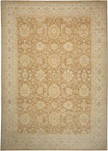 Tappeto Floralia Floreale Ocra Beige 305x426 Cm