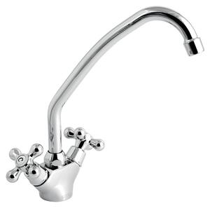 Rubinetto per lavabo Titania Retro II cromato