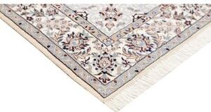 Tappeto Nain 6la Medaglione Floreale Blu Notte Avorio 132x207 Cm
