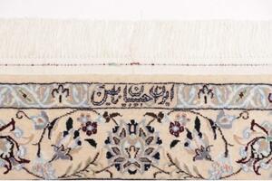 Tappeto Nain 6la Medaglione Floreale Avorio Blu Scuro 126x197 Cm