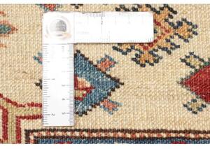 Tappeto Kazak Fine Stilizzato Rosso Avorio 270x363 Cm